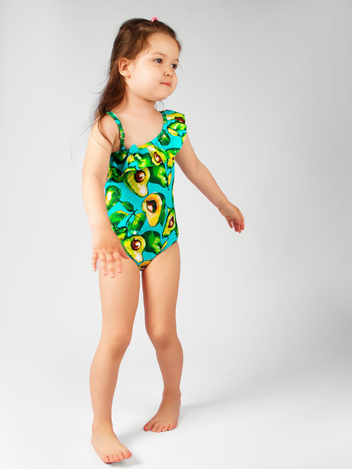 Купальник слитный для девочки MID