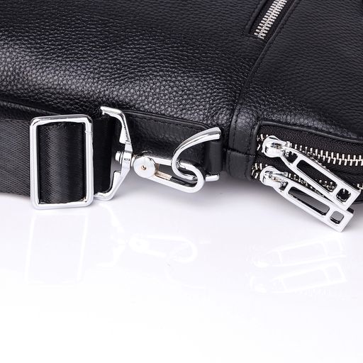 Мужская сумка, кожа, MIRONPAN 53823 Черный  фото 5