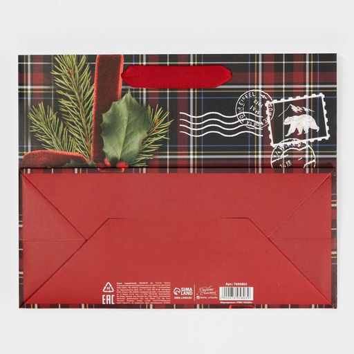 Пакет ламинированный горизонтальный Навеяно зимой, MS 18 23 10 см - Дарите счастье фото 7