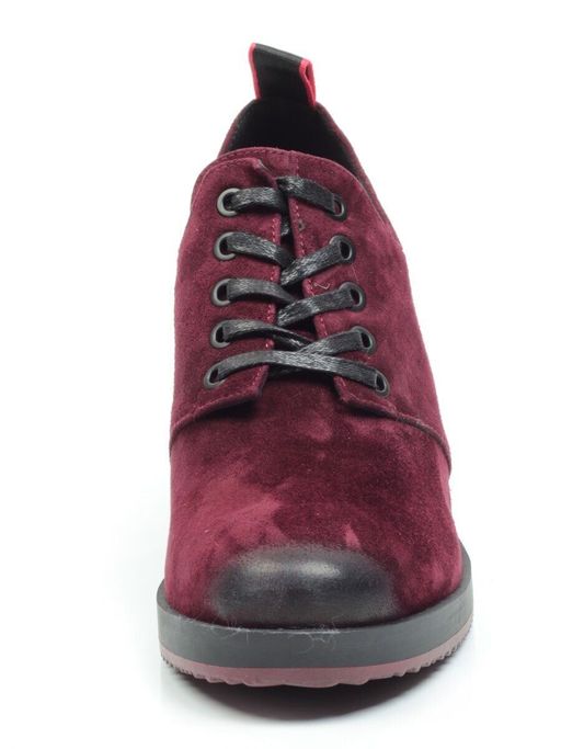 01-FDX122-2P WINE Ботильоны женские (натуральная замша) - No name фото 9
