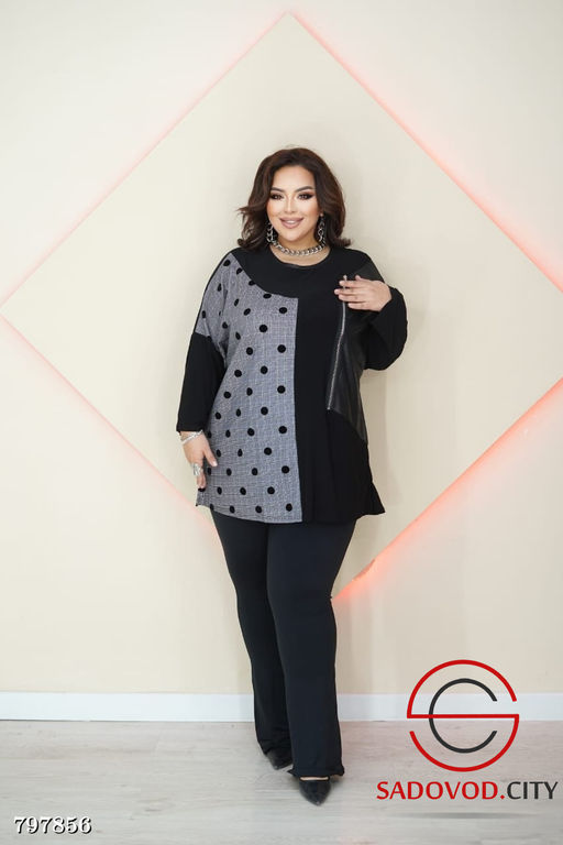 туника из корейского трикотажа