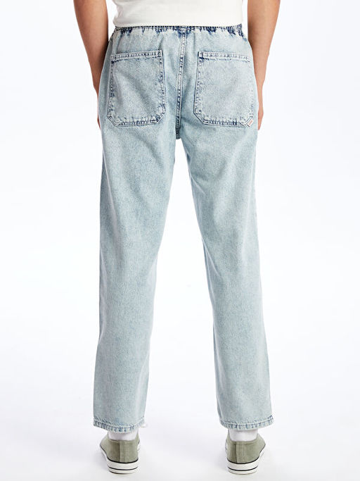 Baggy Fit Erkek Jean Pantolon