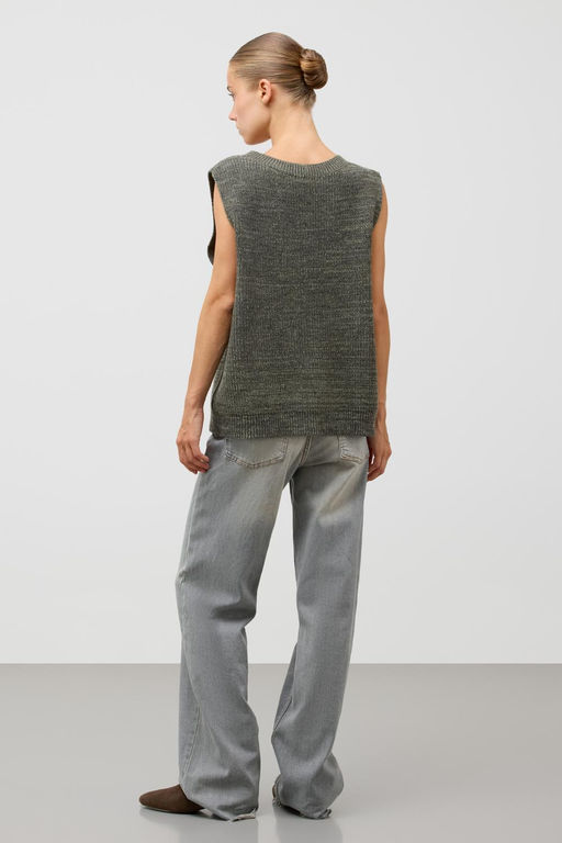 ЕВ 30260/ш/полынь жилет жен