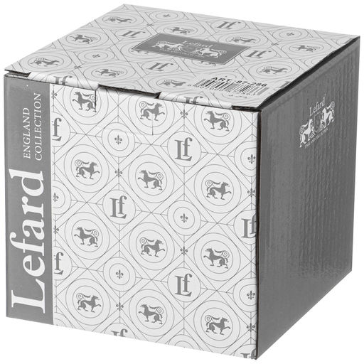 КРУЖКА ЗАВАРОЧНАЯ LEFARD BON APPETIT С МЕТАЛЛ. СИТОМ И ФАРФОР. КРЫШКОЙ 420 МЛ  фото 2