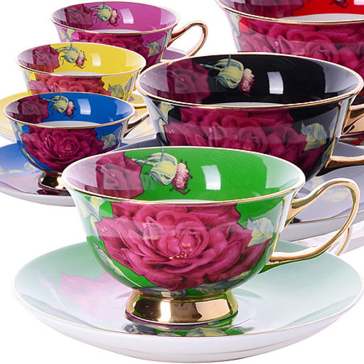 60032 Чайный/наб 12пр 200мл фарфор ПРЕМИУМ LR (х6)