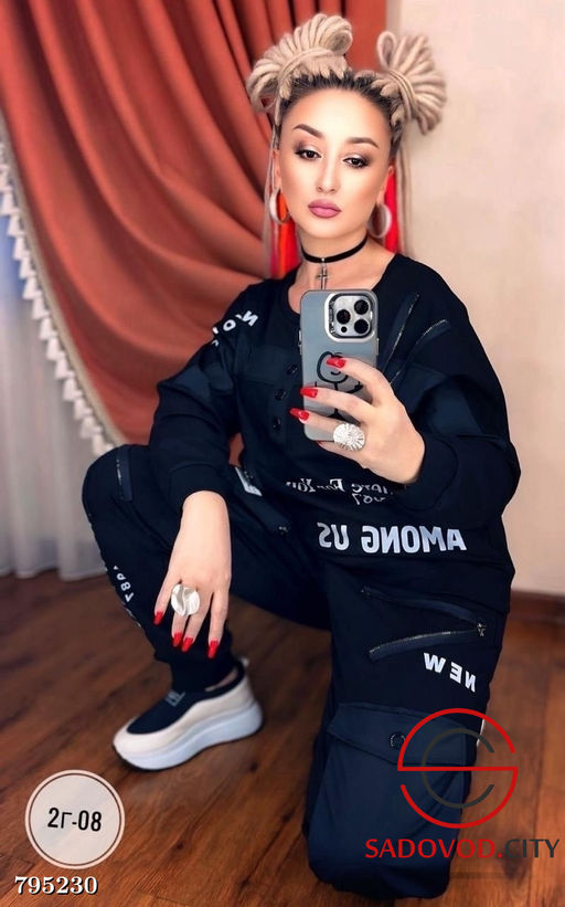 спортивный костюм с рисунком (двойка) - Bruno фото 2