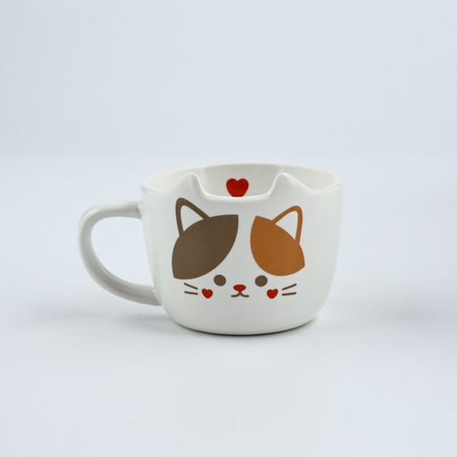 Чайная пара Люблю тебя: кружка 200 мл, блюдце, ложка