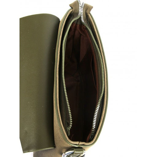 Сумка женская искусственная кожа XHD-6039, 1отд, 2плеч/рем, хаки SALE 263262 - Adelia фото 4