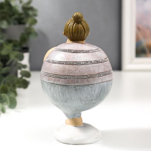 Фигурка полистоун «Пышечка - асана Дерево», 15×8.5×9 см