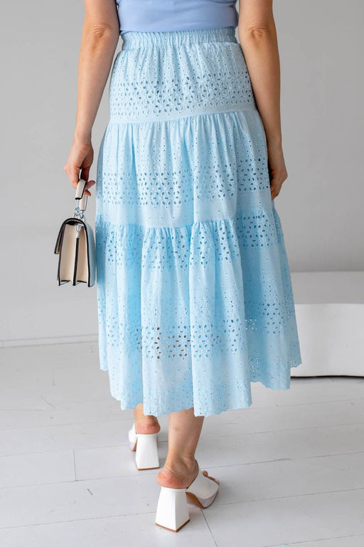 Юбка МЮ-951 небесный - Took a look фото 3