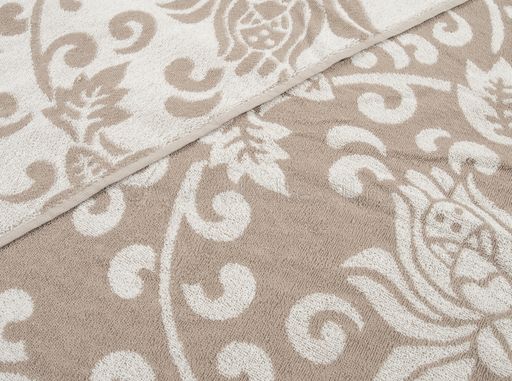 6с102.511ж2 Plaza (лен3) Полотенце махровое 67х150см