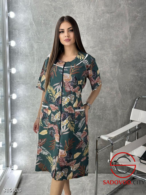 Халат женский на молнии - Bruno фото 4