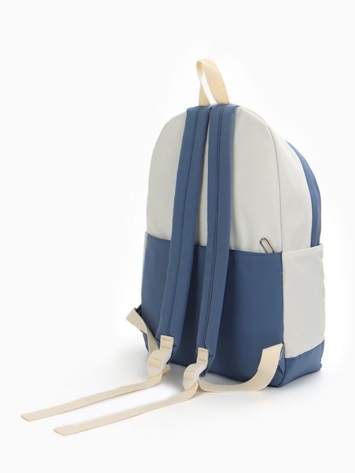 Рюкзак школьный на молнии, с карманами, с рисунком, размер 30?14?43 см, белый/розовый