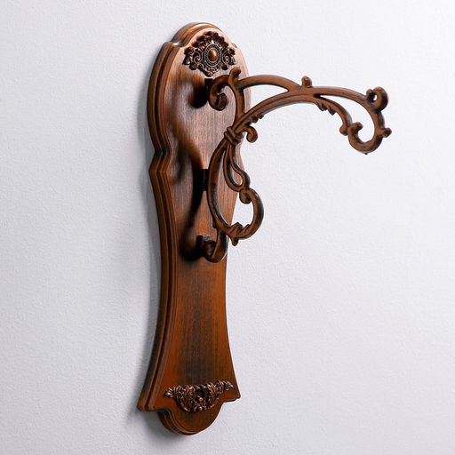 Часы настенные интерьерные «Сабатини», двусторонние, на подвесе, плавный ход, 35×30 см, d=19.5 см, от батарейки 1хАА