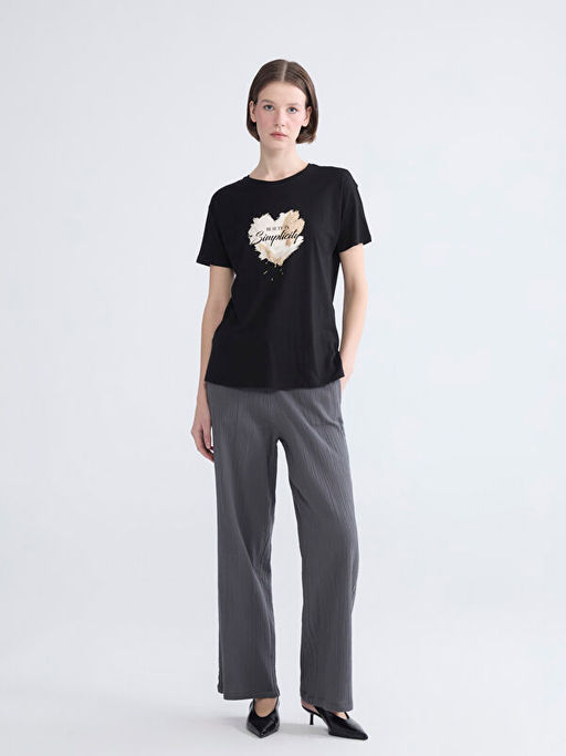 Beli Lastikli Kad?n M?slin Pantolon