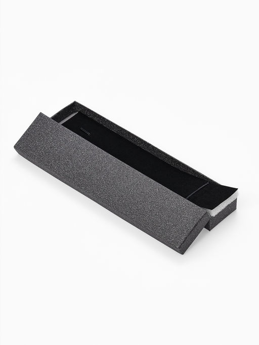 Набор коробочек подарочных 6 шт. под браслет/цепочку/часы «Блеск», 21×4 см, цвет чёрный (7892893)