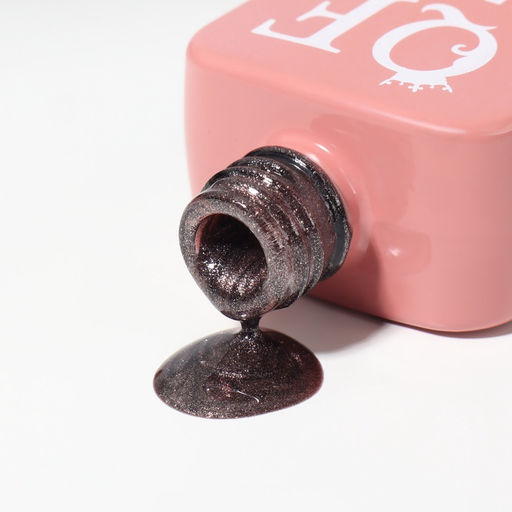 Гель лак для ногтей, кошачий глаз, трехфазный, 10 мл, LED/UV, коричневый (51)