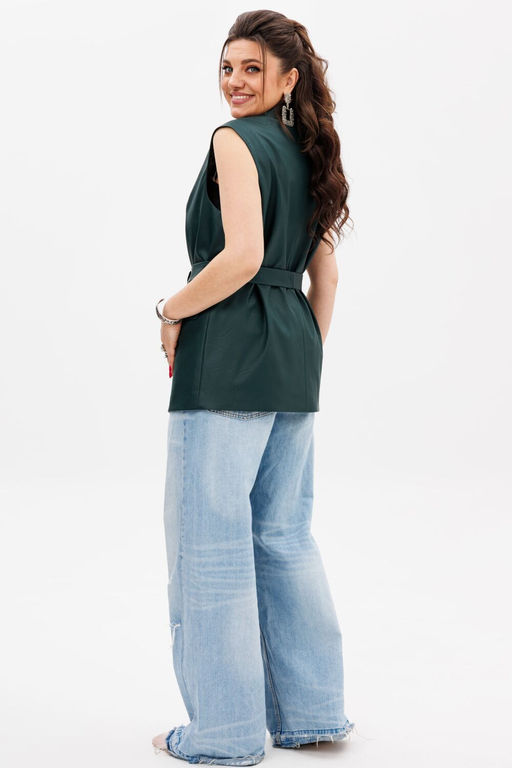 Жилет ANELLI 1502.1 яшмово-зеленый