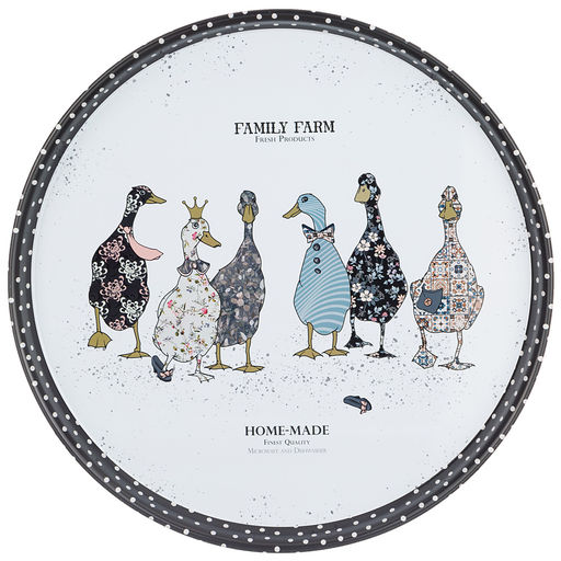 ПОДНОС СЕРВИРОВОЧНЫЙ AGNESS FAMILY FARM 33*2,1 СМ