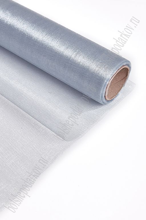 Органза 48 см*10 ярд (SF-354) серый №59