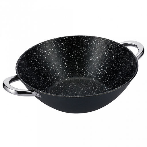 Казан чугунный "Linea FRITTO" 4,4л, д30см, h32см, антипригарное покрытие, крышка из закаленного стекла с пароотводом и арома-дозатором, "Regent" (Китай) Подходит для всех видов плит, включая индукционную.