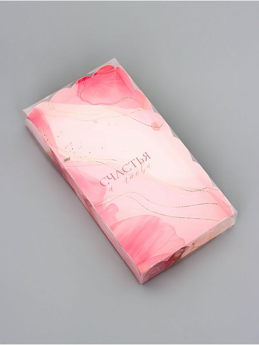 Цена за 5 шт. Коробка для печенья, «Счастья и любви», 10.5×20×3 см