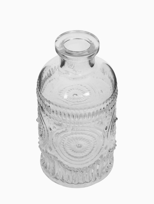 Ваза «Миниатюра», h=8-13 см, набор 12 шт., стекло, прозрачная