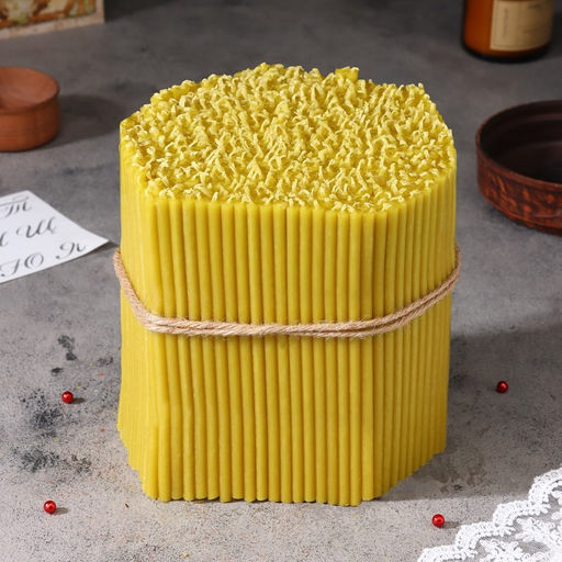 Свечи церковные медовые, №120, упаковка 2 кг, парафин, воск и медовое масло