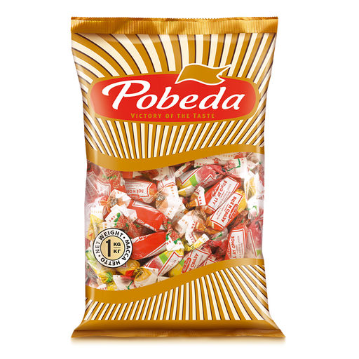 Мармелад жевательный с начинкой Всё и сразу, фрукты 1 кг - Победа вкуса фото 2