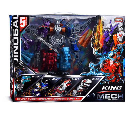 Робот "Динобот" трансформирующийся, в коробке