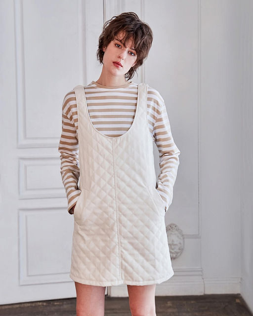 Стеганое платье из экокожи - Incity фото 7