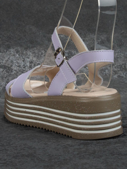 08-FED21-6P LILAC Босоножки женские (натуральная кожа) - No name фото 8