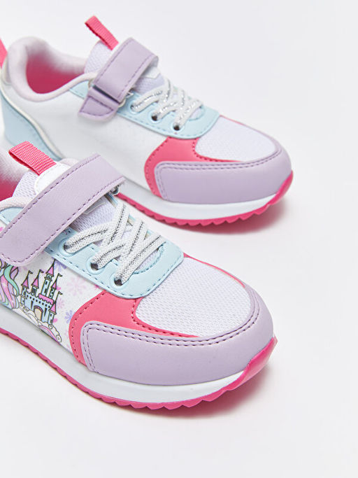 C?rt C?rtl? Bask?l? K?z ?ocuk Spor Ayakkab? - Waikiki фото 3