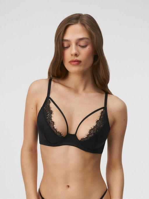 CONCEPT CLUB /Бюстгальтер с мягкой чашкой жен. Flame черный  фото 2