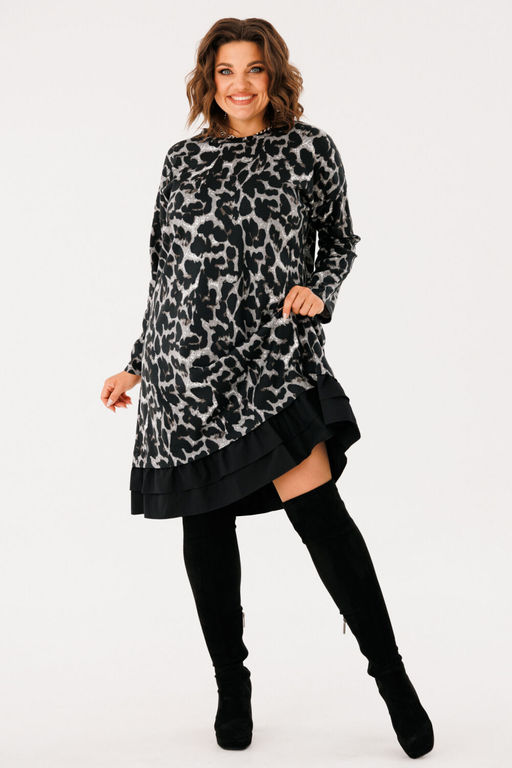 Платье INVITE 4083 черный дизайн - Mira fashion фото 178