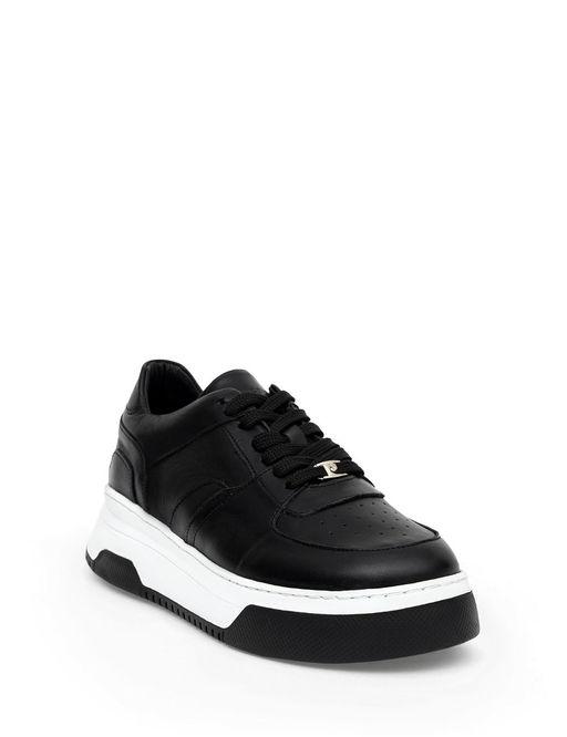 Siyah Deri Sneaker - Pierre cardin фото 5