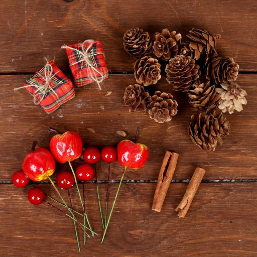 Новогодний декор «Лесные подарочки»