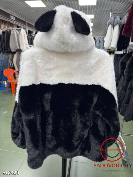 Детская шубка под норку из эко меха - Bruno фото 3