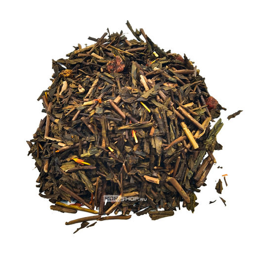 Японский жареный зеленый чай Ходзича Клубника, 50 г Акция