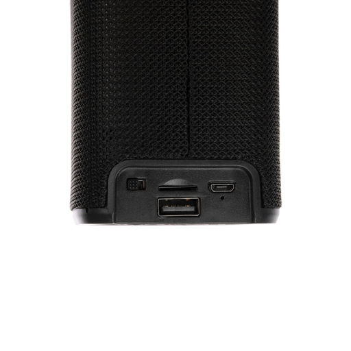 Портативная колонка Luazon LZZ-60, 5 Вт, 500 мАч, подсветка, micro SD, чёрная