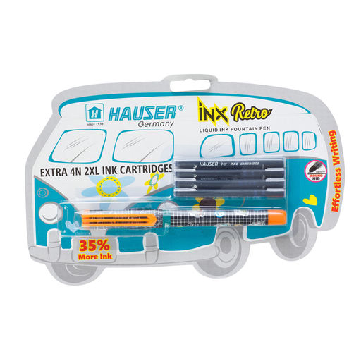Перьевая ручка HAUSER H6111-orange  фото 2