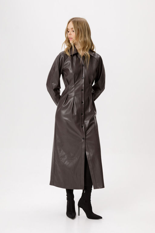 Платье Pirs 6348 коричневый фото 4