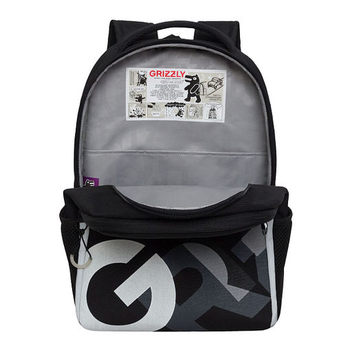RB-651-9 Рюкзак школьный с картхолдером на держателе - Grizzly фото 45