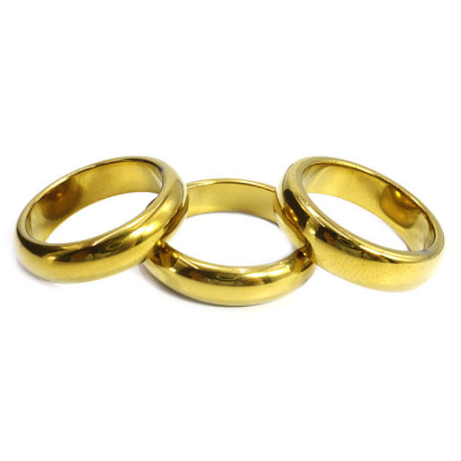 Кольцо из камня Гематит Золотой нормализует давление и восстанавливает ауру размер 16-19мм