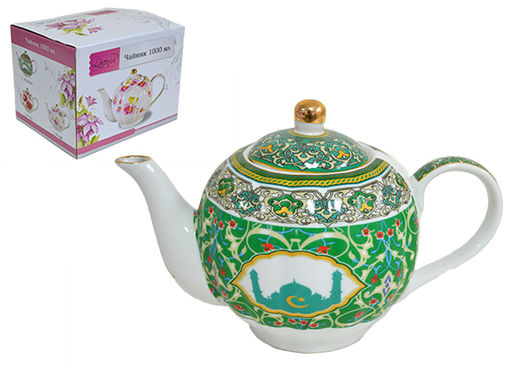 Чайник заварочный 1,0 л, мусульманская серия, арт. TP-ZSV02, 71343