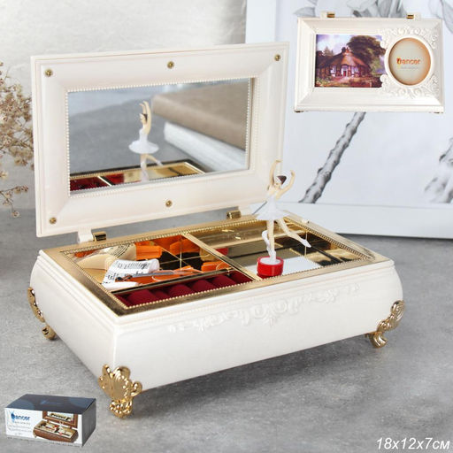 Шкатулка музыкальная / YL2061-2 /уп 60/ - Галеонтрейд фото 3