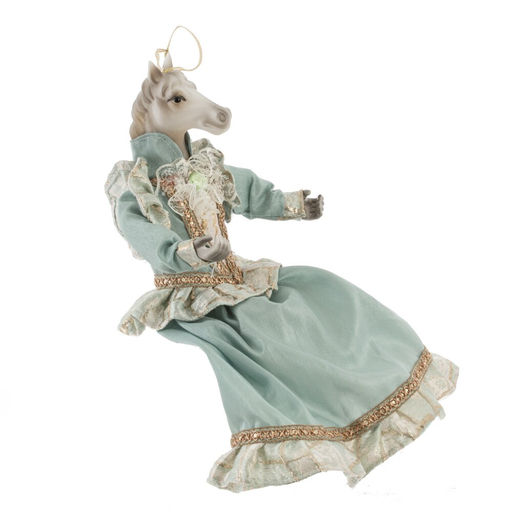 Игрушка набивная подвес "Лошадь", L17 W13 H35 см