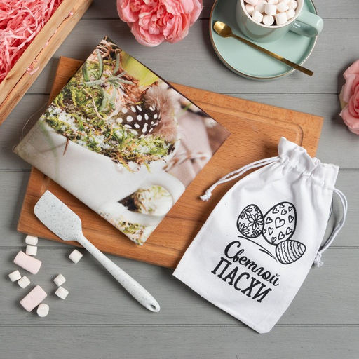 Набор подарочный Светлой пасхи полотенце 40х73см, лопатка - Этель фото 11