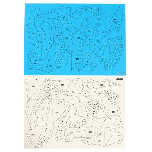 Конструктор полигональный Дракон, 190 деталей - Unicon фото 5