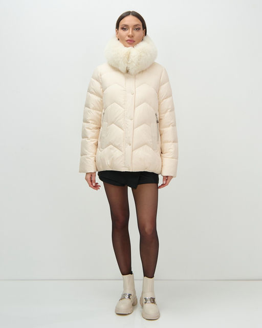 Куртка зимняя с мехом и капюшоном Бренд: Visdeer  фото 14